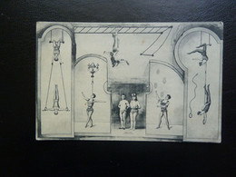 COUPLE LATTES Gymnasarque équilibriste  Années 1905/20 - Circo