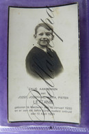 Bidprent Jozef LETTANIE Mechelen 1930 -1939 - Andachtsbilder