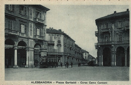 ALESSANDRIA CITTÀ - Tram - Piazza Garibaldi E Corso Cento Cannoni - NV - AC036 - Alessandria