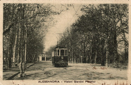 ALESSANDRIA CITTÀ - Tram - Viale Giardini Pubblici - VG - AC043 - Alessandria