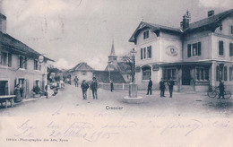 Crassier VD, Poste Frontière Franco Suisse Et Restaurant, Animée (119 Bis) - Crassier