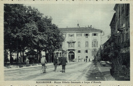 ALESSANDRIA CITTÀ - Tram - Piazza Vittorio Emanuele E Corpo D'Armata - VG - AC049 - Alessandria