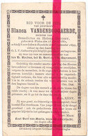 Devotie Devotion Doodsprentje Overlijden - Blanca Vandenboogaerde - Watou 1880 - Rumbeke 1899 - Avvisi Di Necrologio