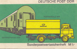 DDR  Markenheftchen SMHD 9 Da, Postfrisch **, Mit 10x 2957, Posttransportmittel 1978-1981 - Carnets