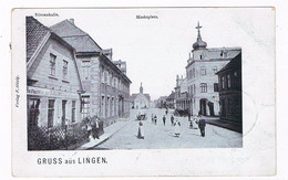 D-13889   LINGEN : Marktplatz - Lingen