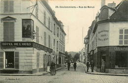 Coulommiers * La Rue De Melun * Hôtel De L'OURS * Graineterie - Coulommiers