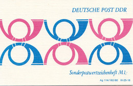 DDR  Markenheftchen SMHD 10 I Fp, Postfrisch **, Mit 10x 2745, Posthörner 1978-81 - Carnets