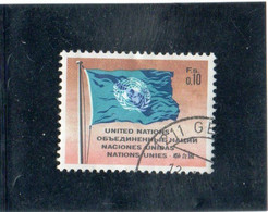 NATIONS  UNIES  1969-70  Office De Genève  Y.T. N° 2  Oblitéré - Used Stamps