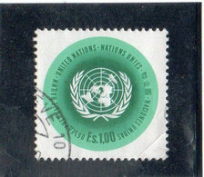 NATIONS  UNIES  1969-70  Office De Genève  Y.T. N° 11  Oblitéré - Gebruikt