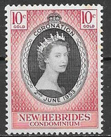 Nouvelles Hebrides N° 166 Yvert NEUF * - Unused Stamps
