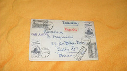 ENVELOPPE ANCIENNE DE 1959../ RECOMMANDE R N°1133 CIECHANOW 1-A POLOGNE POUR PARIS CACHETS + TIMBRES X4 POSTES AERIENNES - Vliegtuigen