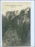 XX14526/ Im Schützengraben Auf Der Lorettohöhe Januar 1915 Foto AK 1. Weltkrieg - War 1914-18