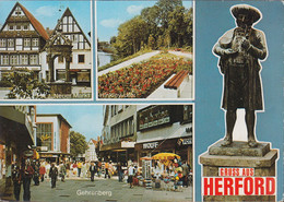 D-32052 Herford - Alte Ansichten - Neuer Markt - Fußgängerzone Gehrenberg - Herford