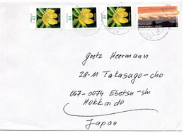 58082 - Bund - 2020 - 80c Wolken MiF A Bf ALPEN -> Japan - Covers & Documents