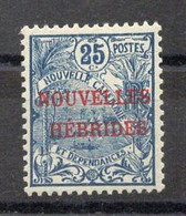 Nouvelles HEBRIDES Timbre Poste N°3* Neuf Charnière  TB Cote : 13.00€ - Nuovi