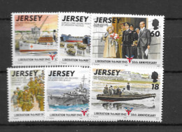 1995 MNH Jersey Mi 695-700 Postfris** - Jersey