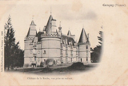 GENCAY. -  Château De La Roche , Vue Prise Au Sud-Est - Gencay