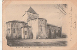 GENCAY. - L'Eglise  SAINT-MAURICE - Gencay
