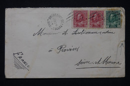 CANADA - Enveloppe De Notre Dame De Lourdes Pour La France En 1913 - L 119250 - Cartas