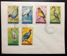 BURUNDI, Uncirculated FDC, « FAUNA », « BIRDS », 1965 - Gebruikt