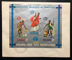 BURUNDI, Uncirculated FDC, « EXPO », « ETHOGRAPHY », 1965 - Gebruikt