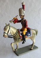 FIGURINE STARLUX EMPIRE C163 - GENDARME D'ELITE TROMPETTE - 1975 Plastique 1-32è Incomplet - Starlux