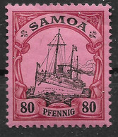 Deutsches Reich, Schöner Ungebrauchter Wert Der Ausgabe Für Samoa  Von 1900 - Kolonie: Samoa