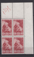 N° 753 Pour Le Musée Postal: Beau Bloc De 4 Timbres Neuf Impeccable Sans Charnière - Neufs