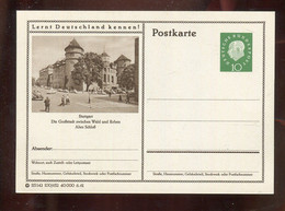 Bundesrepublik Deutschland / 1961 / Bildpostkarte "STUTTGART, Altes Schloss" ** / 11133 - Geïllustreerde Postkaarten - Ongebruikt