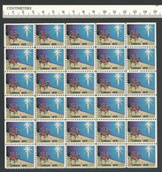 B69-30 CANADA 1979 Christmas Seals Half Sheet Of 30 MNH Wise Men - Privaat & Lokale Post