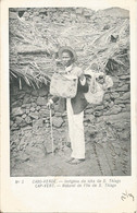 CAPE VERDE - CABO VERDE - INDIGENA DA ICHA DE S. THIAGO - N°5 - 1904 - Cape Verde