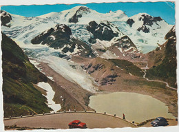 Suisse :  Sustenpasstrasse  Mit  Steingletscher Und Gwachten -horn , Voiture - Stein