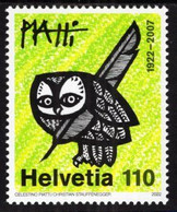 Switzerland - 2022 - Celestino Piatti, Swiss Artist - Birth Centenary - Mint Stamp - Ungebraucht