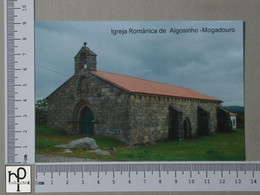 PORTUGAL - IGREJA ROMÂNICA DE ALGOSINHO -  MOGADOURO -   2 SCANS  - (Nº48413) - Bragança