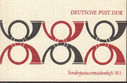DDR  Markenheftchen SMHD 10 I Di, Postfrisch **, Mit 10x 3079, Posthörner 1978-81 - Blocchi