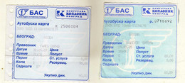 Two Ticket,Bus Station BAS Belgrade,relation Belgrade / Bitola & Belgrade / Resen,Bus Operator Macedonia Buses - Unclassified
