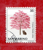 SAN MARINO ° 1979 - NATURA Da SALVARE. Lire 35 Unif.1034.  Usati - Used Stamps