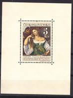 Czechoslovakia 1965 Art Paintings Mi#Block 22 Mint Never Hinged - Unused Stamps