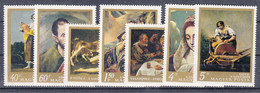 Hungary 1968 Art Paintings Mi#2409-2415 Mint Never Hinged - Unused Stamps