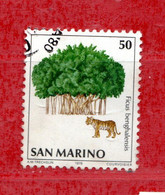 SAN MARINO ° 1979 - NATURA Da SALVARE. Lire 50. Unif.1035.  Usati - Used Stamps