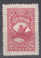 Lithuania Litauen 1926 Mi#243 Mint Hinged - Lithuania
