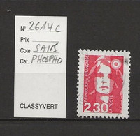 VARIETE FRANCAISE N° YVERT   2614 - Used Stamps