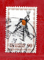 SAN MARINO ° 1980 -  22^ OLIMPIADE. Lire 90. Unif.1059.  Usati - Used Stamps