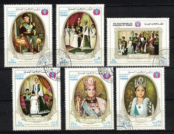 Kingdom Of Yemen 1968, Coronation - Sha Of Iran - Farah Pahlavi (o), CTO - Yemen