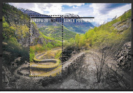 Norway 2020 - Europa 2020 - Ancient Postal Roads, Vindhellavegen - Miniature Sheet - Volledig Jaar