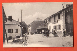 ZMU-17 CARTE-PHOTO RARE District Nyon, Le Vaud  Très ANIME. Circulé 1908  Pas De Nom D'éditeur - Le Vaud