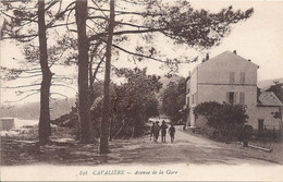 CPA 83 CAVALIERE Avenue De La Gare - Andere Gemeenten