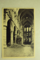 45249 - ABBAYE DE VILLERS - INTERIEUR DE L'EGLISE - GRANDE NEF ET CHIEUR - ZIE 2 FOTO'S - Villers-la-Ville