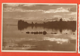 ZMU-35 District Morges Saint-Sulpice Au Soleil Couchant. Circulé Vers Nièvre, Date Illisible, Chapallaz 3810 Sepia - Morges