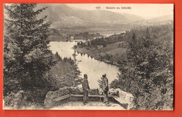 ZMU-41  Bassin Du Doubs  ANIME. Simon  402  Cachet Les Brenets 1922 - Les Brenets